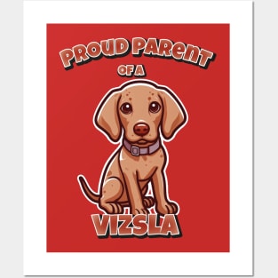 Vizsla dog cute Posters and Art